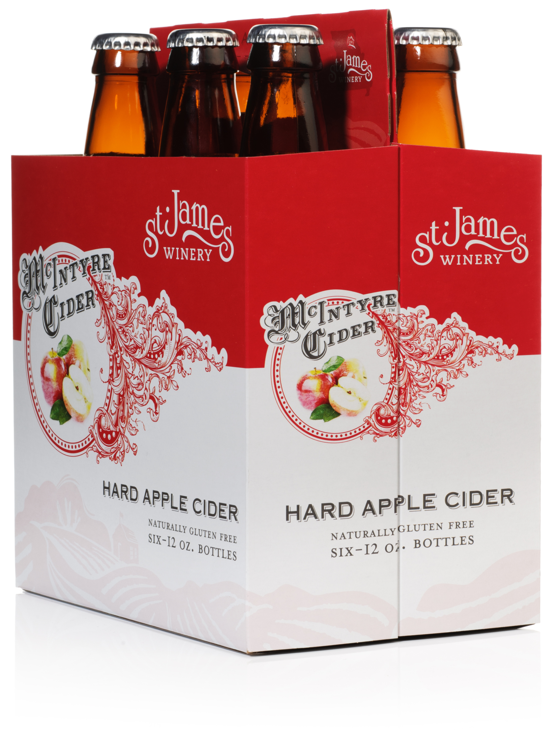 Hard Apple Cider St. James Winery