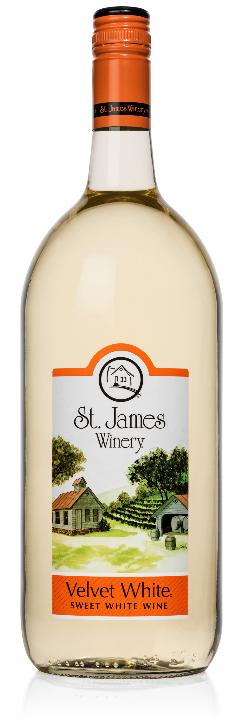 Award Winning Velvet White Sweet Wine St James Winery