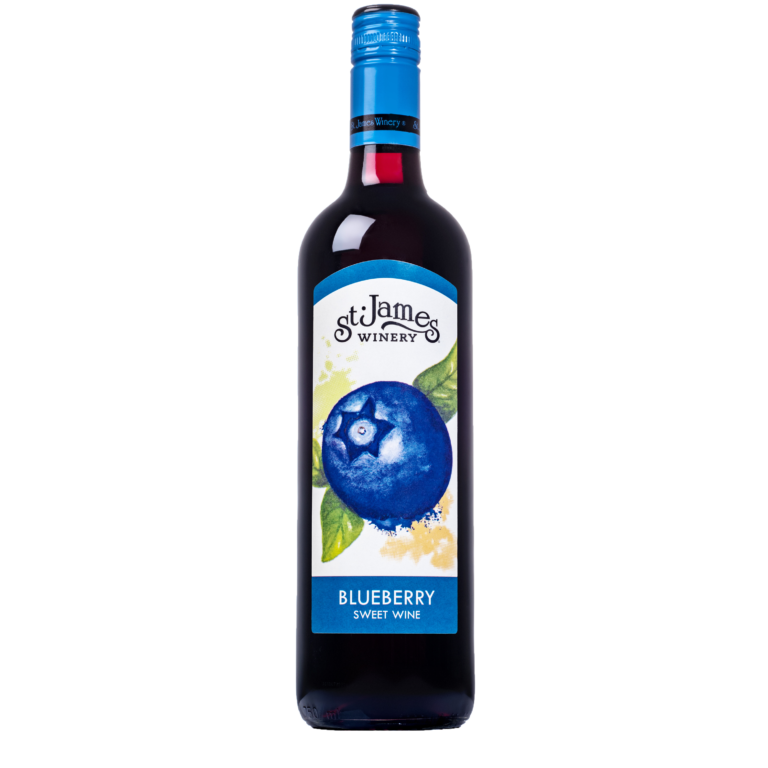 Award Winning Blueberry Wine St James Winery