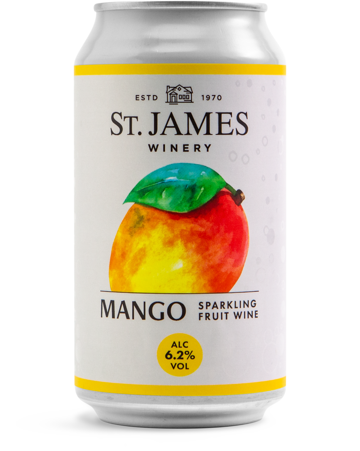 Mango Sparkling Fruit Wine 375 ml St. James Winery